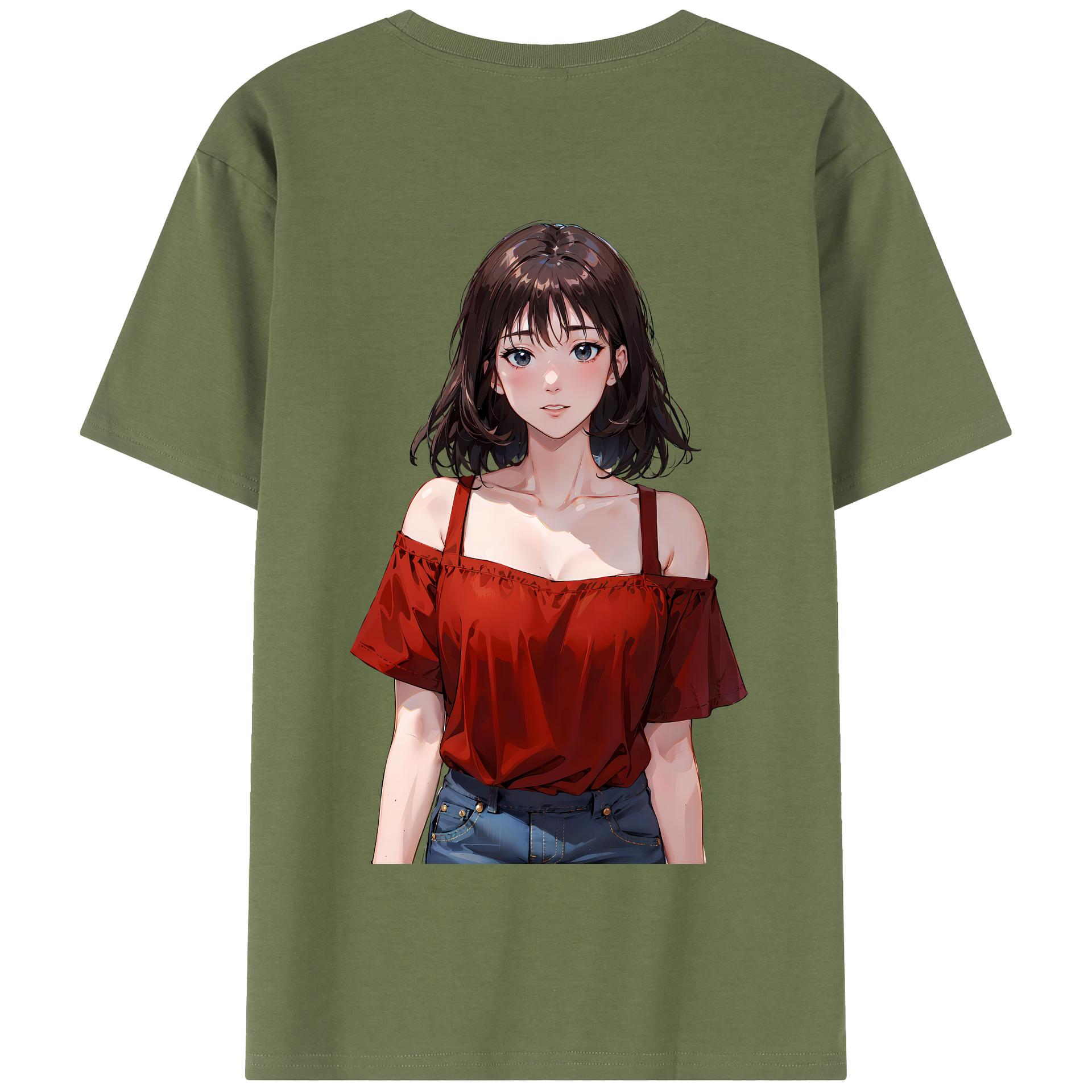 SLAM DUNK／スラムダンク 綿100％半袖Tシャツ（背面プリント）